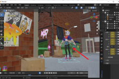 Blender怎么使用动作？Blender使用动作教程